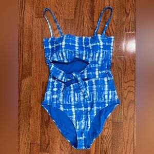 Aerie strapless one piece swimsuit